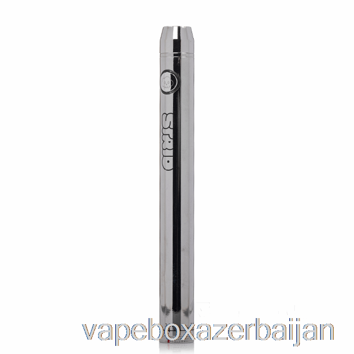 E-Juice Vape Strio Bottom Twist 510 Battery Chrome